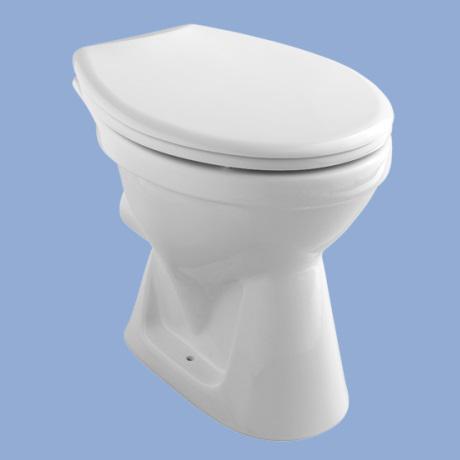 Alföldi Bázis WC csésze alsó kifolyású, laposöblítésű, nyújtott (4032 00 01)