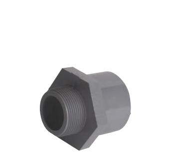 Aliaxis KM PVC menetes csatlakozó 50/63 6/4" KM (KIFV063050112)