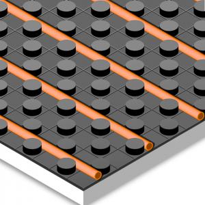 Comap padlófűtés rendszerlemez 30 mm-es szigeteléssel 15-17 csőre 1,12m2/db (C120008001)