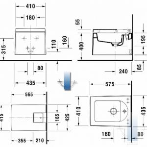 Duravit stark x fali bidé (2260150032)