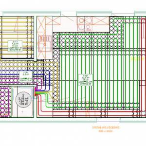 EPS 300 ALU FC rendszerlemez 1200x600x25mm 0,72m² 16 mm csőre (univerzális elem)