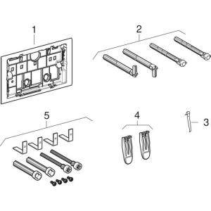 Geberit rúdkészlet nyomólaphoz (242.588.00.1)