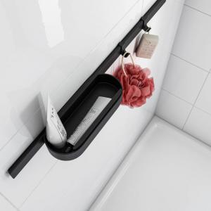 Hansgrohe WallStoris Zuhany szett, matt fekete 27967670