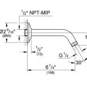 Hansgrohe zuhanykar 230 mm (27412000)