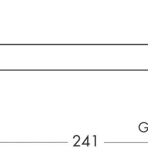 Hansgrohe zuhanykar 241mm króm (27409000)