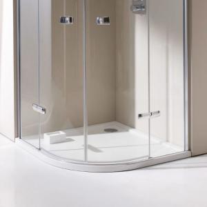 Hüppe Purano íves zuhanytálca 90x90 (202151.055)