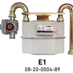 Lemez gázóra szekrény ablakos, síktetős, antracit szerelvényekkel!