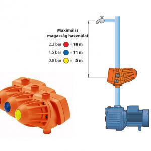 Pedrollo Easypress-2M áramlászabályzó 1,5 kW-230v 2,2 bar 16A (50066/222P)