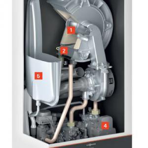 Viessmann Vitodens Classic BPKB-25 kombi gázkazán 25 kW (Z028565)