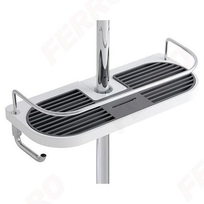 Ferro Emotion Univerzális zuhanypolc állítható zuhanyrúdhoz (65580,1)