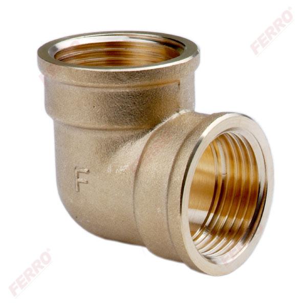 Ferro sárgaréz könyök 6/4" BB (K07Z)