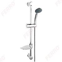 Ferro Simpla 1 funkciós króm zuhanyszett szappantartóval (N120)