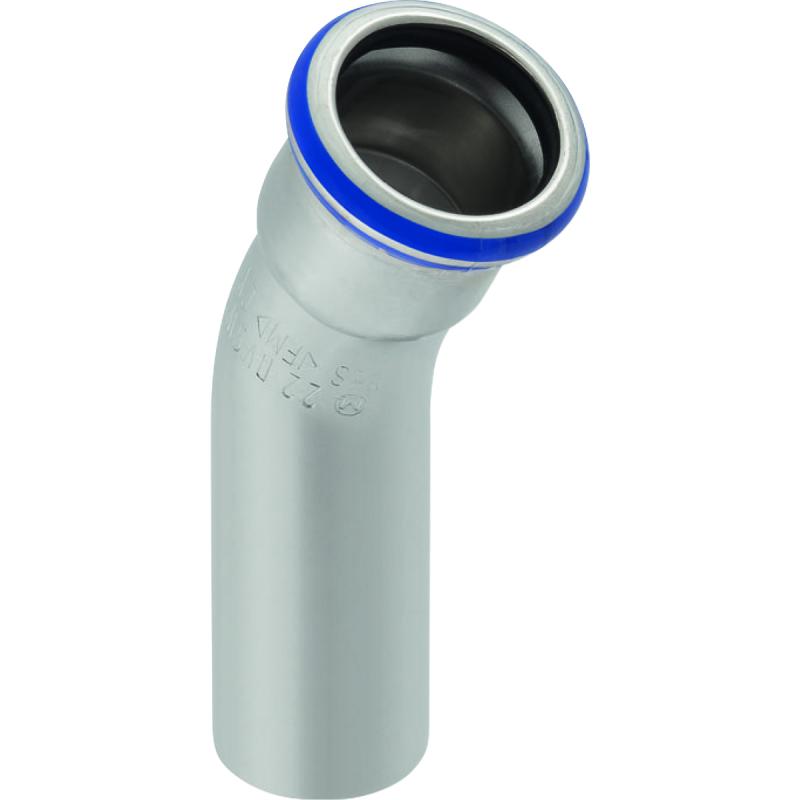 Geberit Mapress rozsdamentes acél ívidom 28/45 KB (30705)