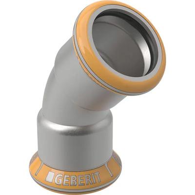 Geberit Mapress Therm könyök 22/45° BB rozsdamentes acél (42804)