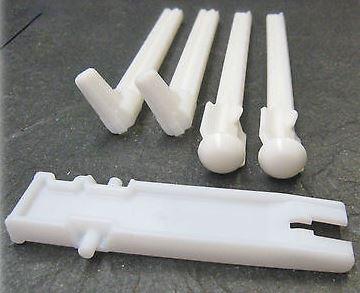 Geberit nyomó, távtartó és vezetőlap készlet (241.874.00.1)