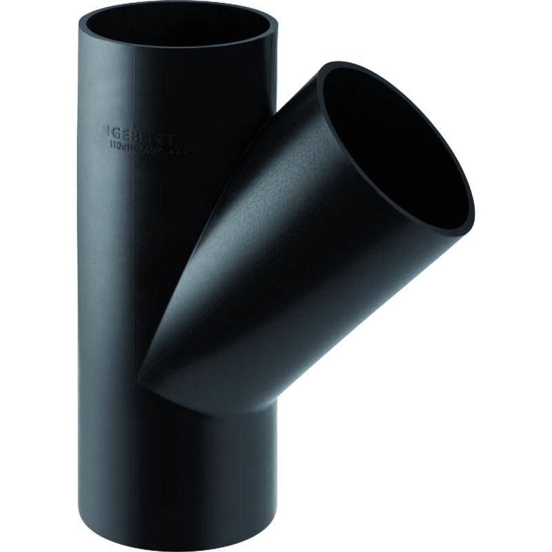 Geberit PE 45°-os elágazó idom 125/90 (368.130.16.1)
