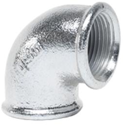 Gebo horganyzott könyök BB 1" (90-6V)