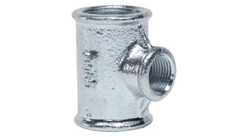 Gebo horganyzott, szűkített T-idom 2''-3/4''-2'' (130-35V)