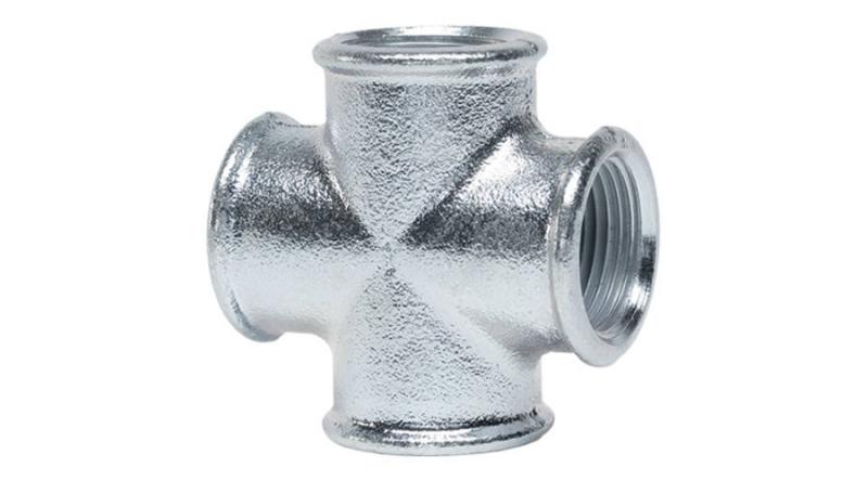 Gebo horganyzott T-idom kereszt 1/2" (180-4V)