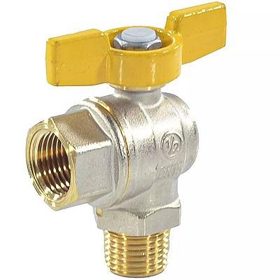 Giacomini R780 golyóscsap gázra sarok fix 1" KB (R780GBX005)