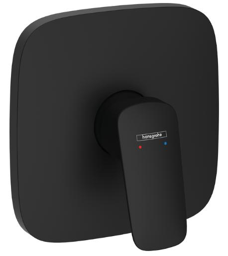 Hansgrohe Logis egykaros falsík alatti zuhanycsaptelep matt fekete (71605670)