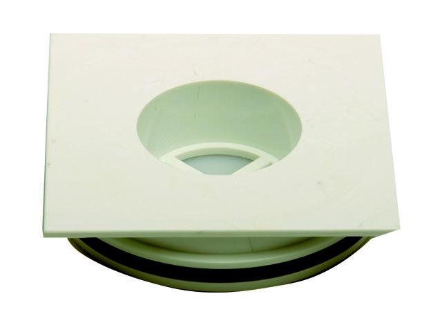 HL080.7E lefolyólap túlfolyócső fogadására