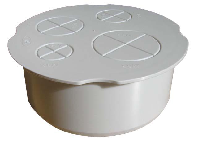 HL801 szigetelt csőátvezetés betételem – 4 szeres