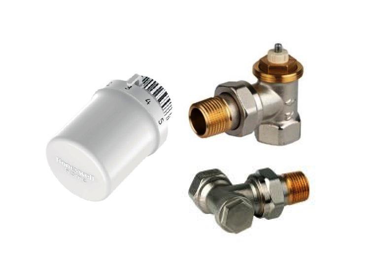 Honeywell termosztatikus sarok radiátor szelepszett DN15 (VTL3020ES15)