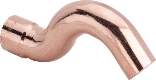 Kerülőív Forrasztható 15KB réz viega (102 012)