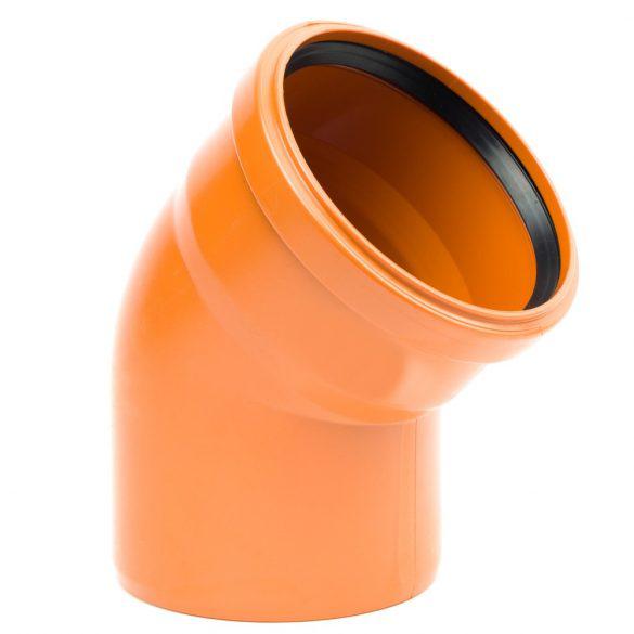 könyök 315/45 PVC KG