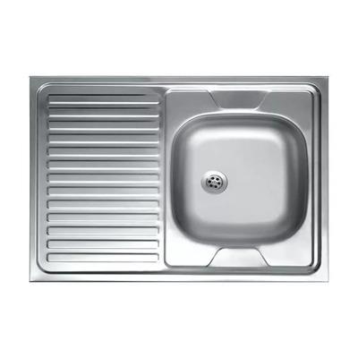 Livinox N-120JK csepptálcás rozsdamentes mosogató, jobbos medence 80x60x13cm