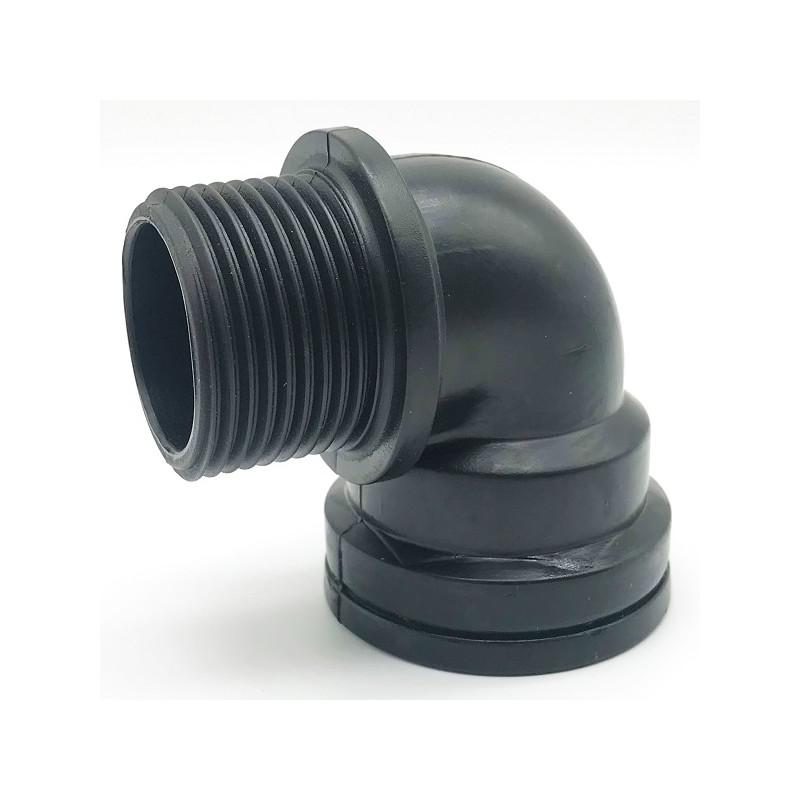 Műanyag könyök KB 1" (06120070)