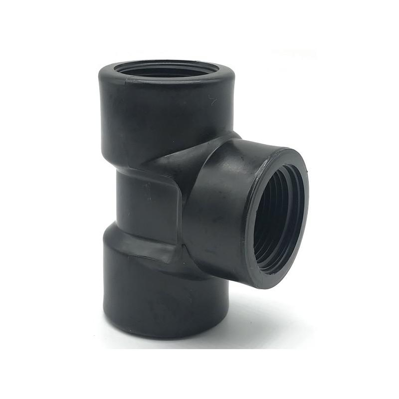 Műanyag T idom KK 1" (06140110)