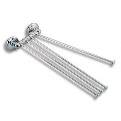 Novaservis Metalia 1 négy karos törölközőtartó rúd, króm (6146,0)