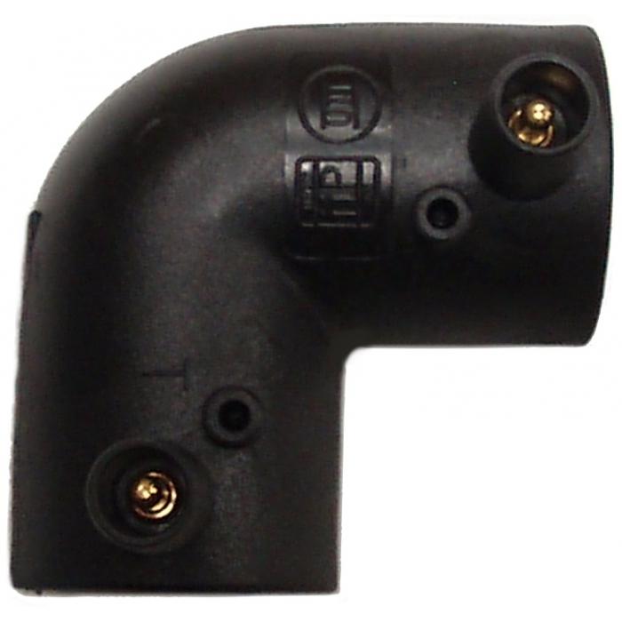 PE100 könyök elektrofúziós 50/90°