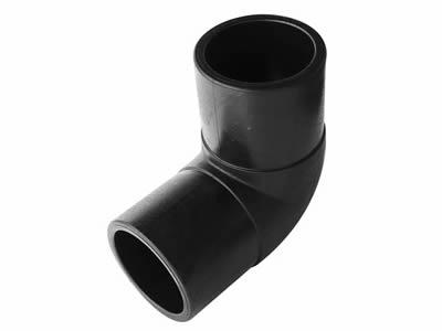 PE100 könyök tompa hosszú 160/90°