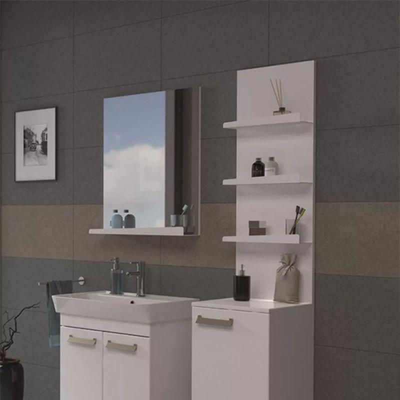 Pino Art Polwood Neon 60 fürdőszobai polcos tükör 60x70x12,5cm