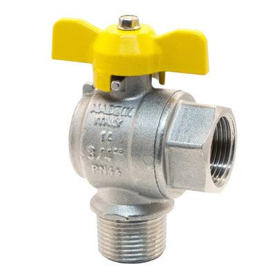 Tecnovielle sarok golyóscsap gázra 1/2" fix KB (TVL_332204)