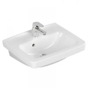 Alföldi Optic kerámia mosdó 60x47 cm túlfolyóval és csaplyukkal (7039 60 01)