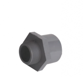 Aliaxis KM PVC menetes csatlakozó 50/63 6/4" KM (KIFV063050112)