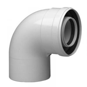 BAXI PPs kondenzációs könyök 90° D60/100mm (BAX_A7774885)