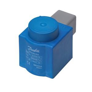 Danfoss Mágnesszeleptekercs, BE240AS, DIN dugasz, 240 V (018F6177)