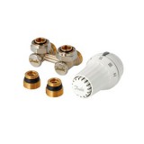 Danfoss radiátorszelep sarok H-idom szett szelepes radiátorokhoz (015G5331)