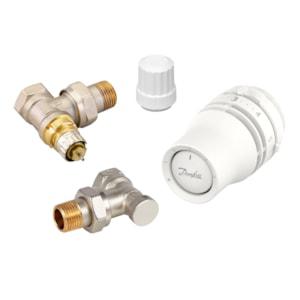 Danfoss radiátorszelep szett sarok 1/2" (015G5333)