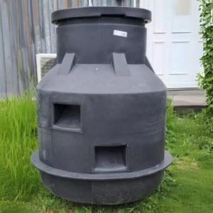 DN 1000 vízóraakna fedlappal, 2db DN25 gumival (301030100)