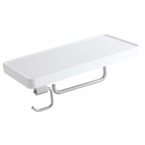 Ferro Emotion polc WC papír tartóval és akasztóval (65540,1)