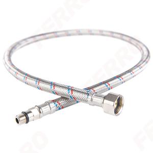 Ferro flexibilis cső álló csaptelephez 3/8" 50 cm (WBS12)