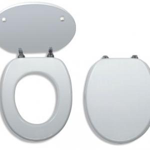 Ferro Novaservis Prestige MDF fehér WC ülőke ( WC/BILAMDF)