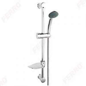 Ferro Simpla 1 funkciós króm zuhanyszett szappantartóval (N120)