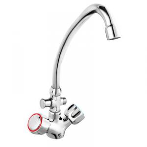 Ferro Standard KMT kád-mosdó csaptelep zuhanyváltóval, króm (BST4NSH)